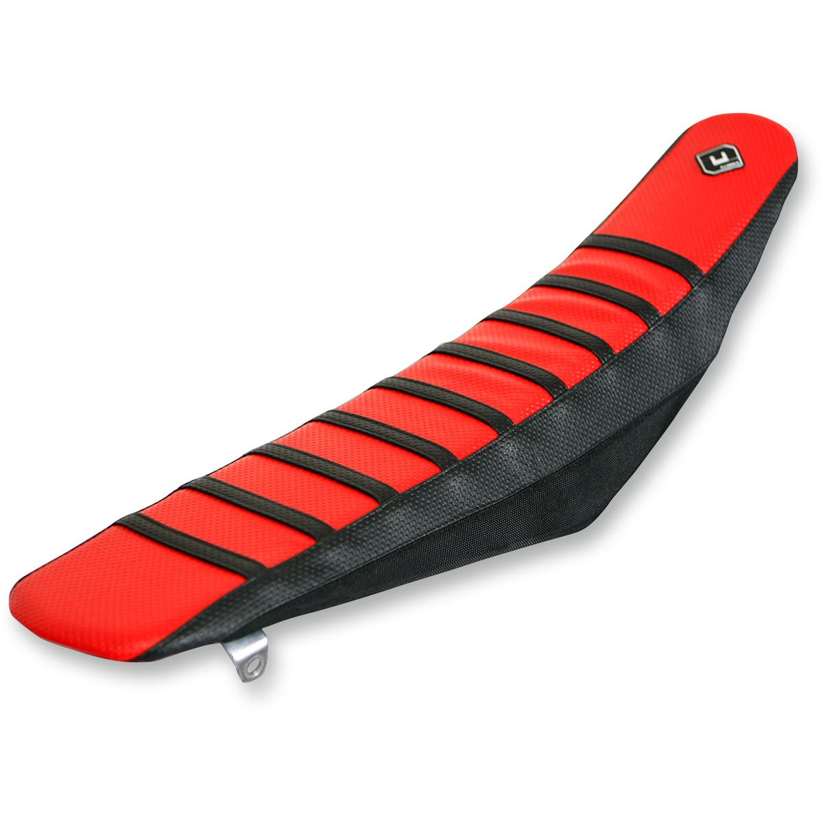 Pro Rib Seat Cover - Black/Red/Black