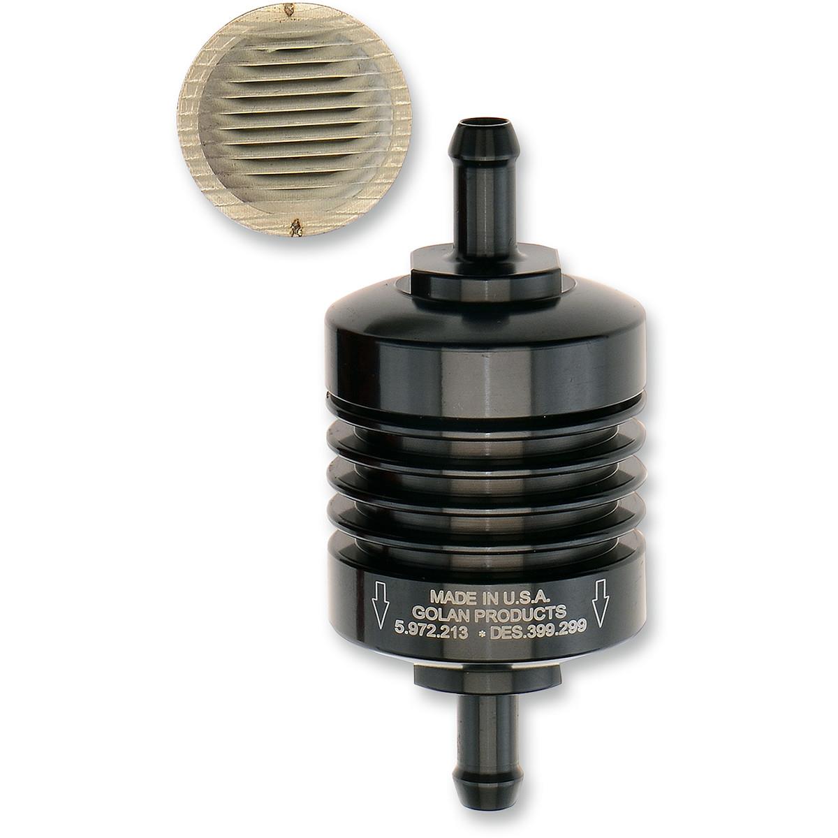 Peak Flow Mini Filter - 5/16in. - Black