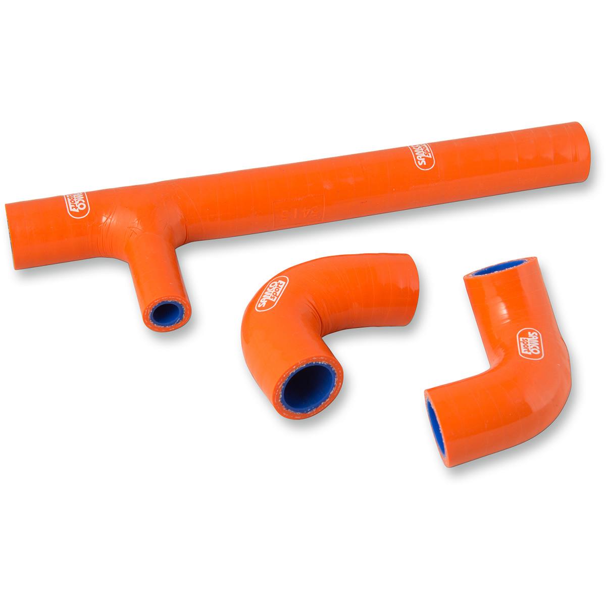 Race Fit Radiator Hose Kit - 3 - Orange