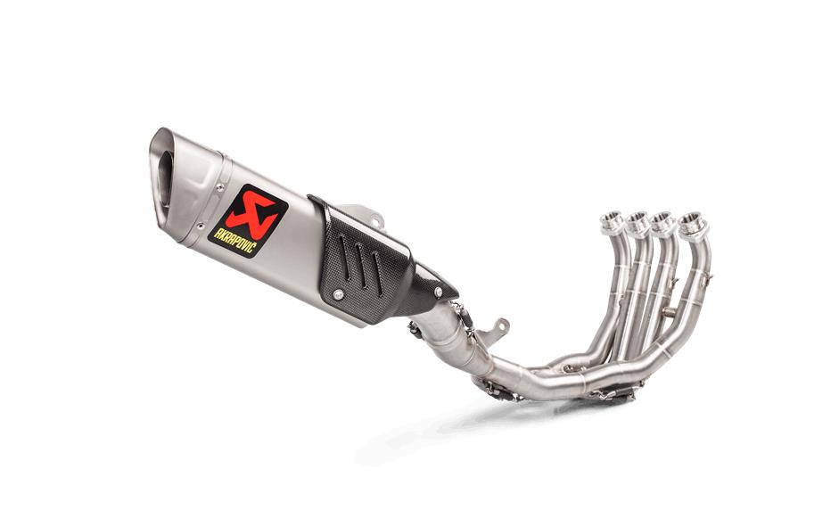 Racing Line Full System Exhaust - Titanium Muffler
