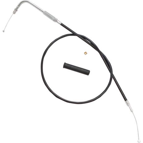Alternative Length XR Black Vinyl Throttle Cable - 50in.