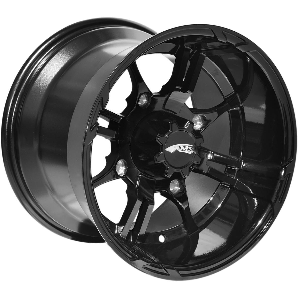 Roll N 108 Cast Aluminum Wheel - 15x8 - 4.5+3.5 Offset - 4/156 - Matte Black