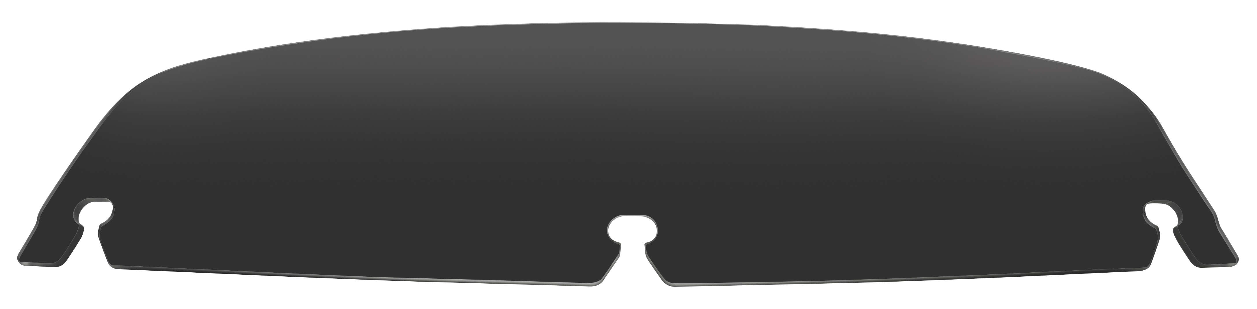 Spoiler Windshield - 3in. - Dark Smoke