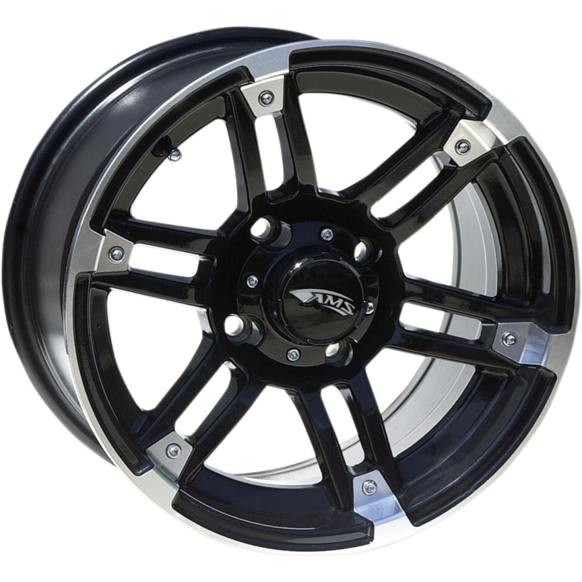 Roll N 104 Wheel - 15x7 - 5+2 Offset - 4/137 - Machined Black