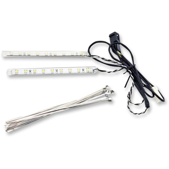 Lighted Fairing Vent Trim - White DRL with Amber Turn Signals