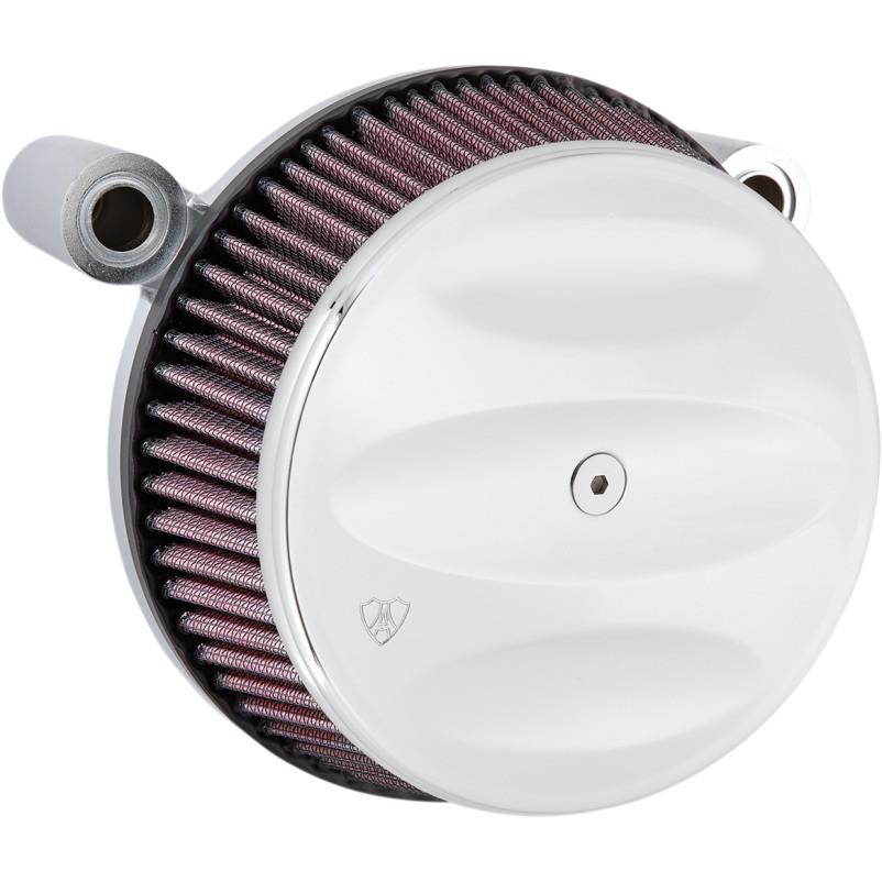 Big Sucker Stage I Air Filter Kit - Scalloped - Chrome
