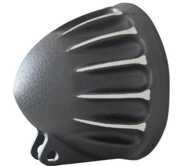 5-3/4in. Vitamin C Headlight Bucket - Black Cut