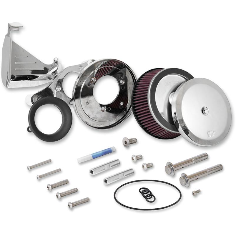 Street Metal Air Intake System - Smooth - Mirror