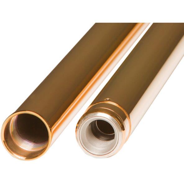 39mm Gold Fork Tubes - 26.25in.