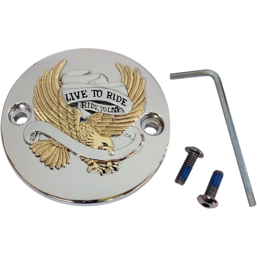 Live to Ride Points Cover - Gold