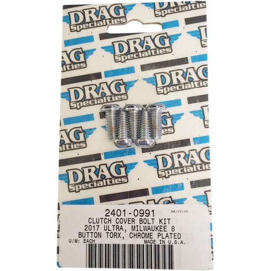 Clutch Cover Bolt Kit - Smooth Button Head Torx