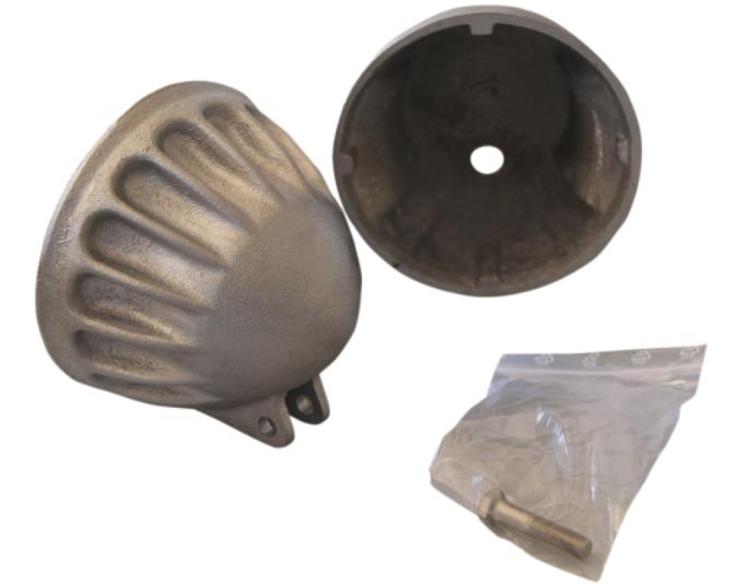 5-3/4in. Vitamin C Headlight Bucket - Raw