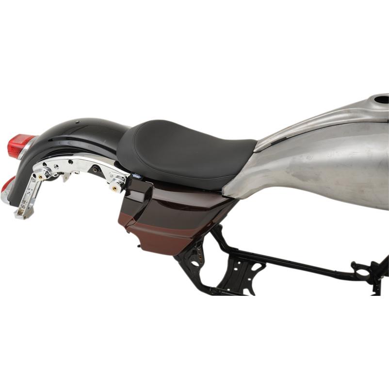 EZ on Solo Seat For Ness Winged Gas Tank - Smooth