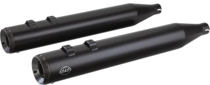 Grand National Slip-On Muffler - 4in. - Black