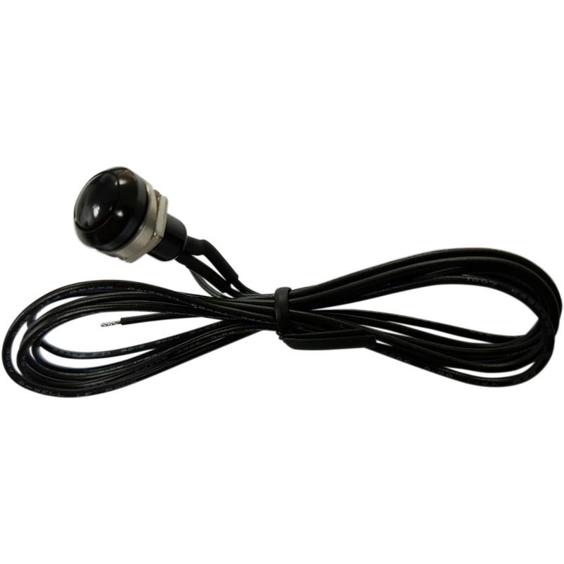 Mini Push-Button Switch - Black