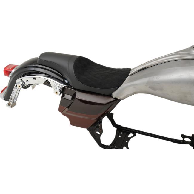 Predator Seat - Suede Double Diamond Stitch