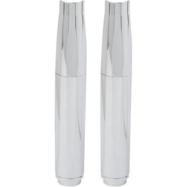 Deep Cut Pushrod Tube Kit - Chrome