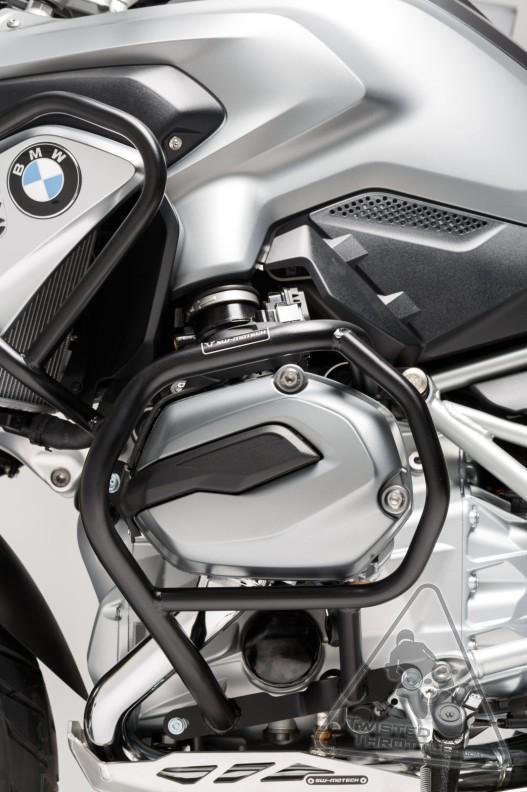 Lower Crash Bars Engine Guards for BMW R1200GS LC - Black