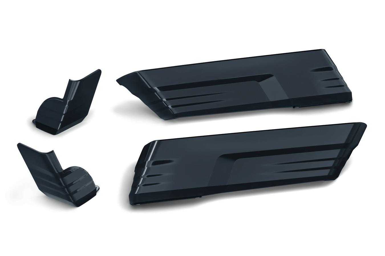 Saddlebag Extensions - Gloss Black