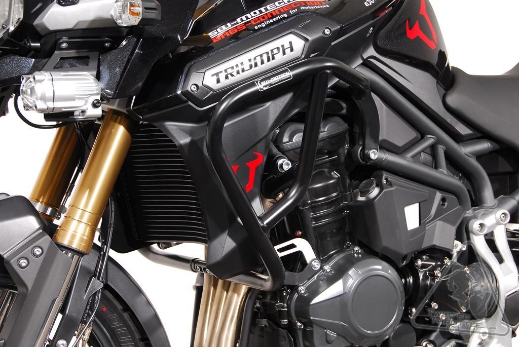 Crash Bars Engine Guards for Triumph Explorer 1200 & Explorer 1200 XC - Black