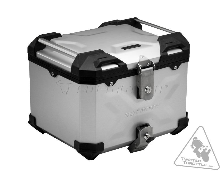 Trax Adventure 38-Liter ALU-BOX Top Case - Silver