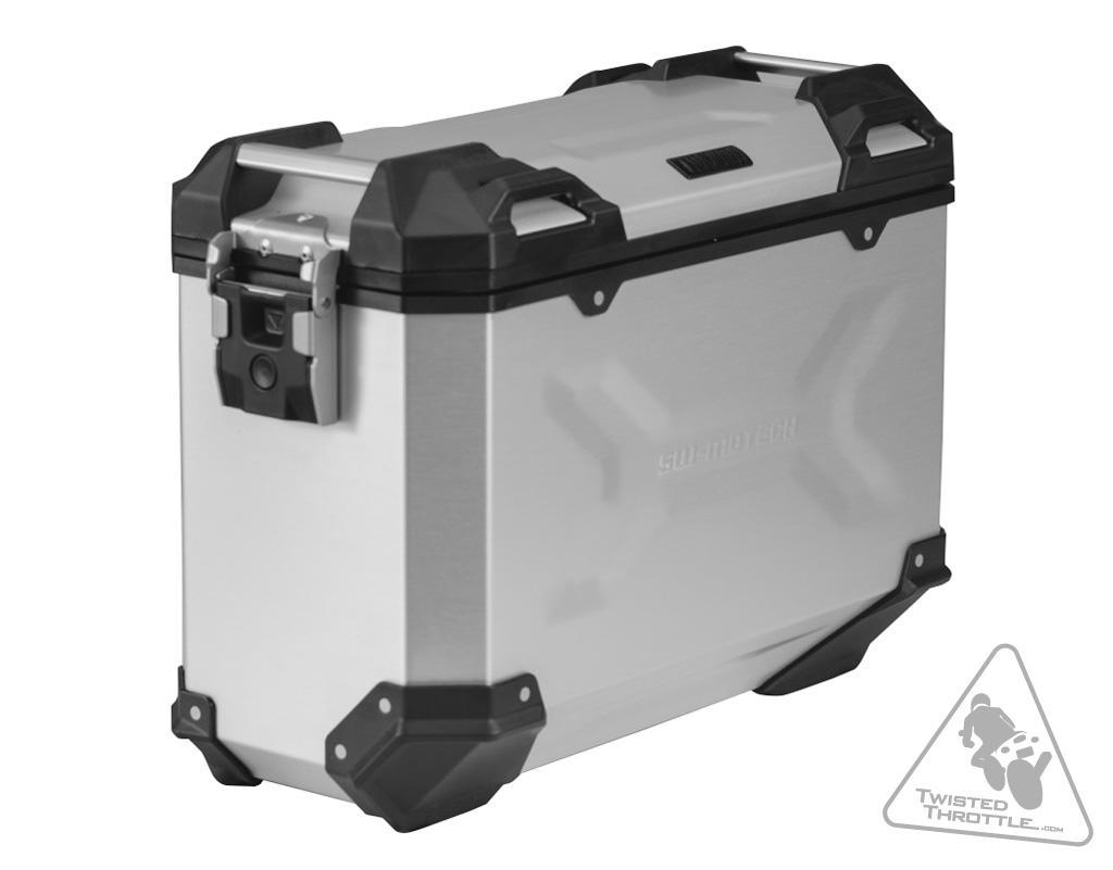 Trax Adventure 37 Liter ALU-BOX Side Case - Left - Silver