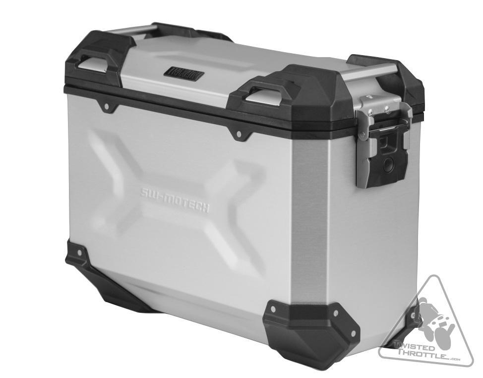 Trax Adventure 37 Liter ALU-BOX Side Case - Right - Silver