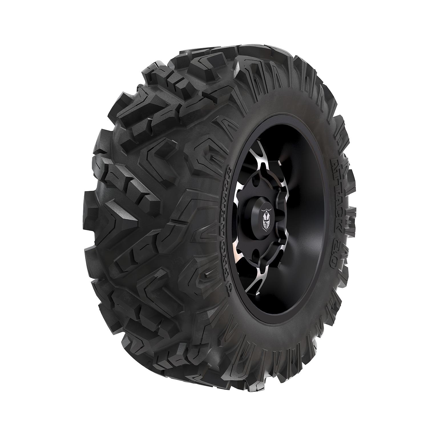 Pro Armor Cyclone, Attack 2.0 Wheel and Tire Set - 28x15 - Accent