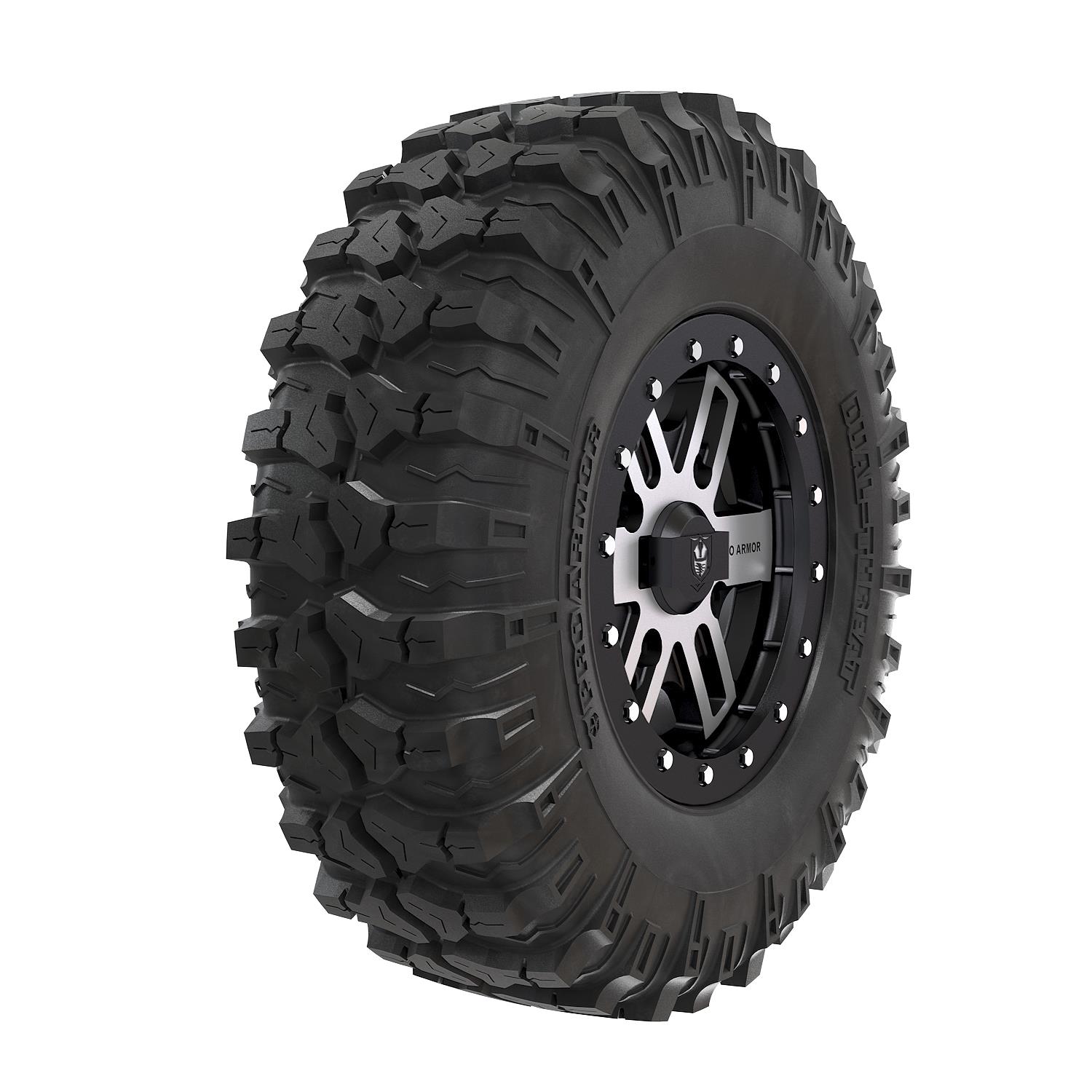 Pro Armor Combat, Dual-Threat Wheel and Tire Set - 29x14 - Accent