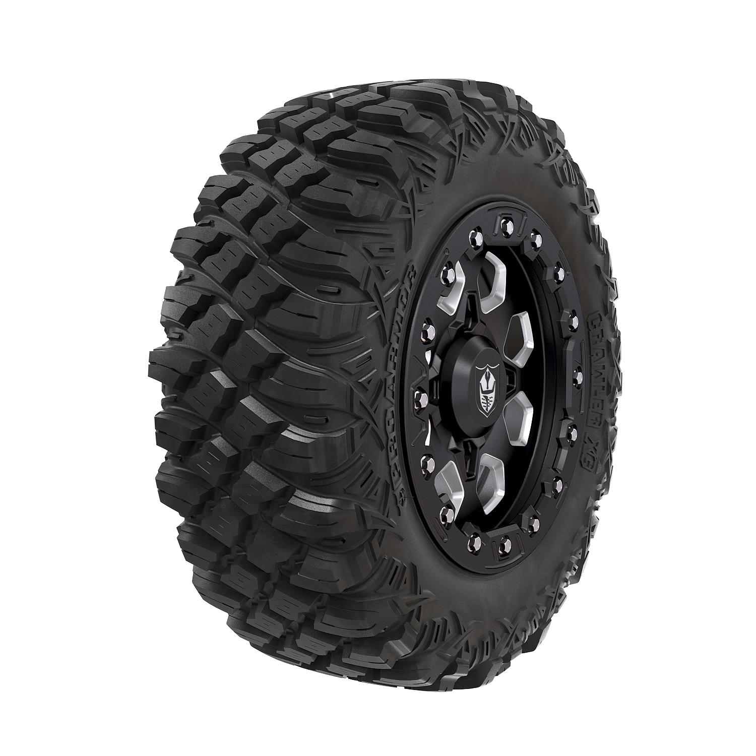 Pro Armor Hexlr, Crawler XG Wheel and Tire Set - 28x15 - Matte Black