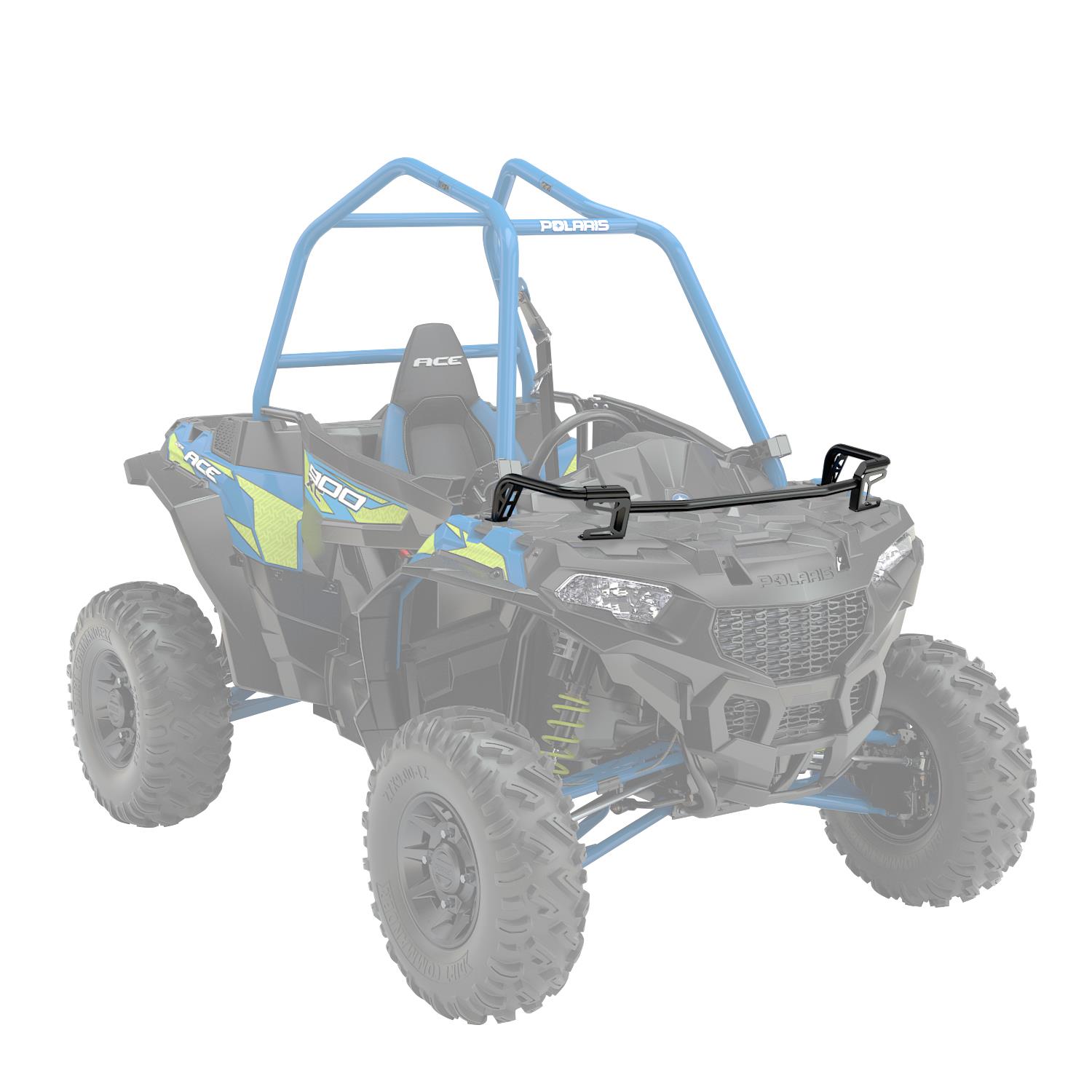 Front Steel Rack Extender  - Matte Black