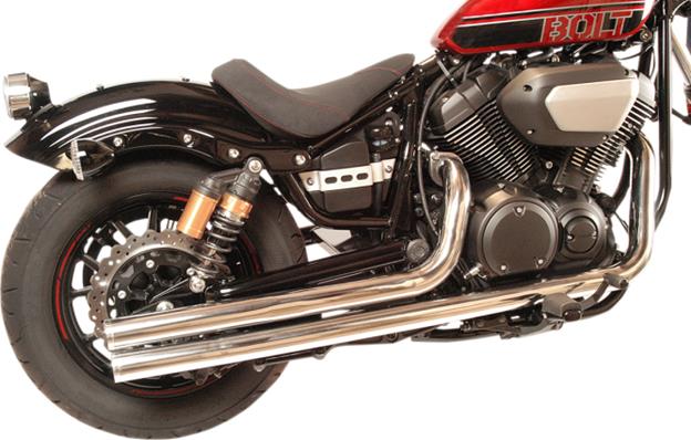 Fat Stakkers 2 1/4in. Exhaust System - Chrome