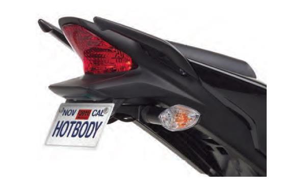 Tag Fender Eliminator - Gloss Black
