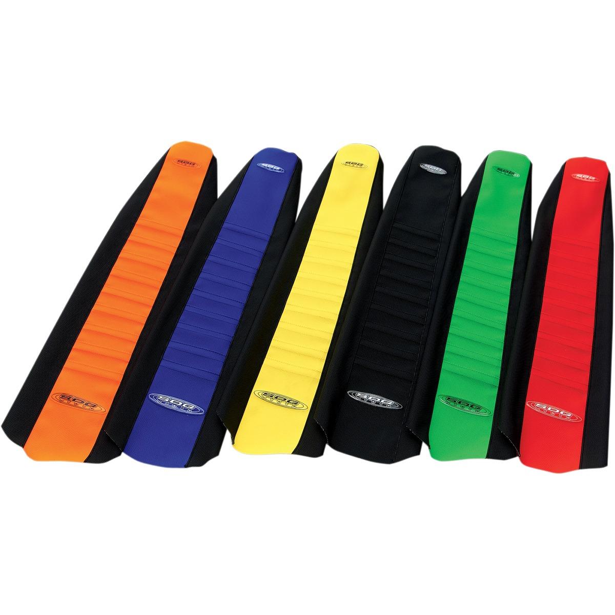 9 Pleat Gripper Seat Cover - Black/Black