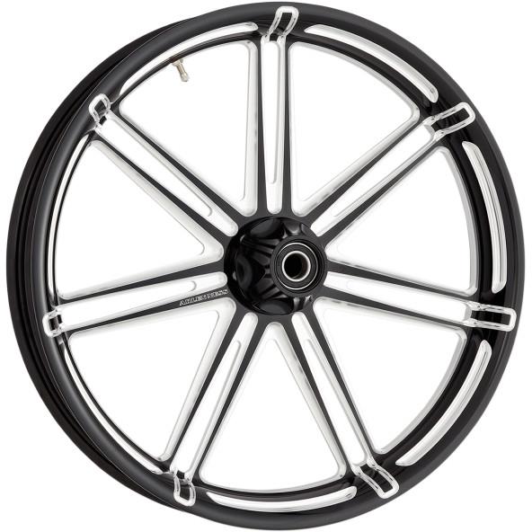 7 Valve Forged Aluminum Front Wheel - 26x3.5 - Black