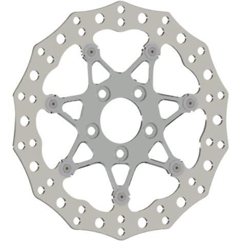 11.8in. Two-Piece Floating Front Brake Rotor - Procross Chrome
