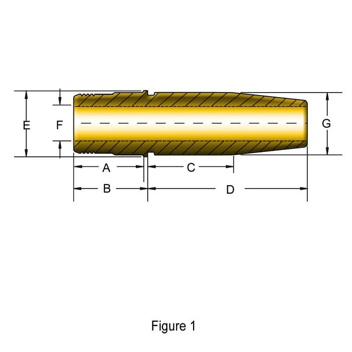 Manganese Bronze Exhaust Valve Guide (+.002)