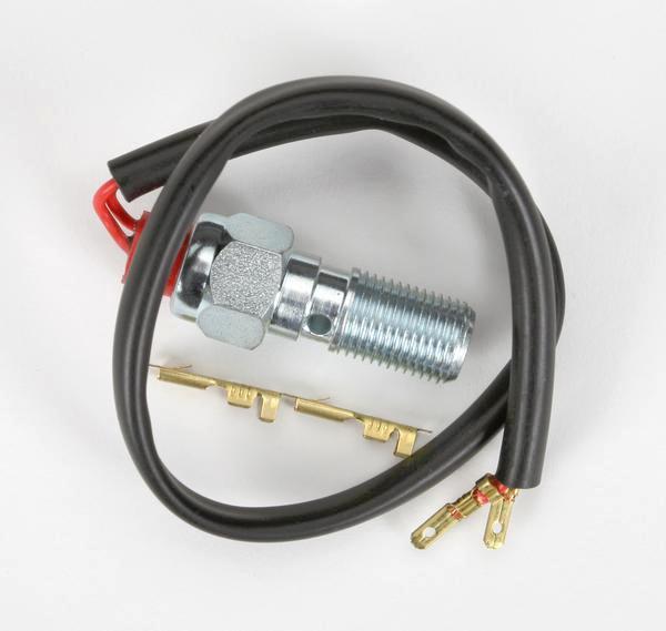 BL Banjo Bolts With Built-In Pressure Switch - Single Bleed - 7/16in. x 24