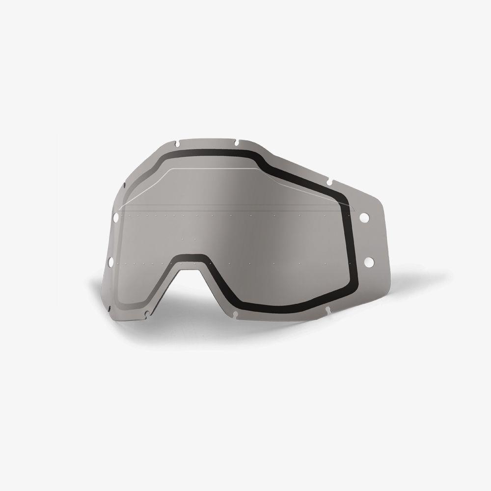 Accuri Replacement Dual Lens for Forecast Goggles - Smoke with Mud Visor
