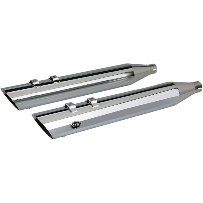 4in. Touring Slip-On - Chrome