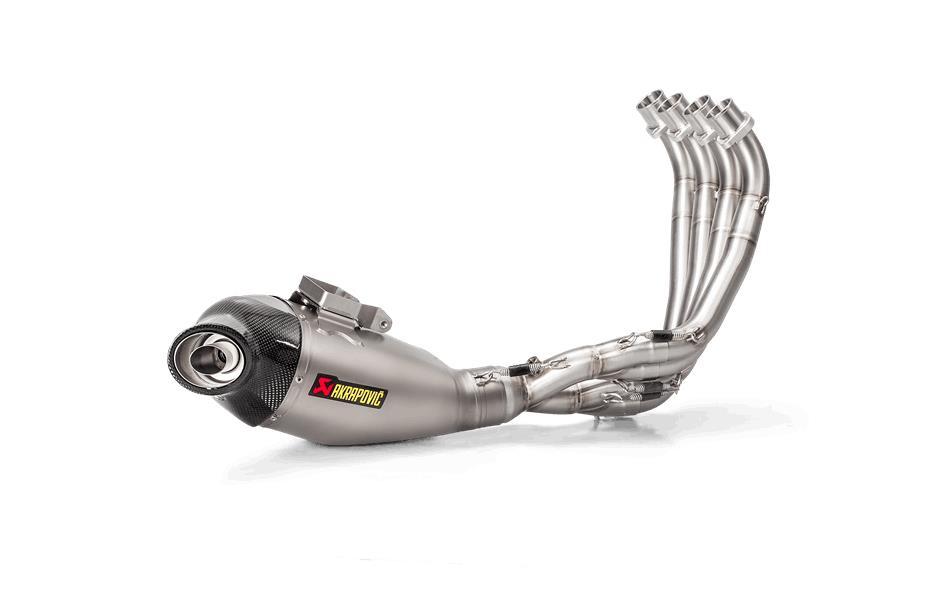 Racing Line Full System Exhaust - Titanium Muffler