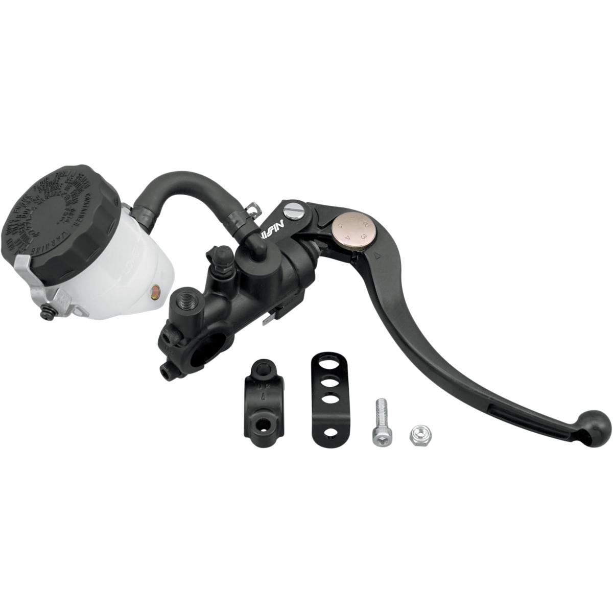 Radial Master Cylinder Brake Kit - Black/Silver/Smoke - 19mm Piston