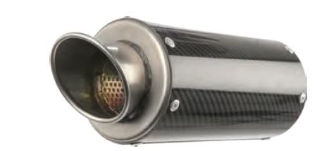 MGP Growler Slip-On - Carbon Fiber Muffler