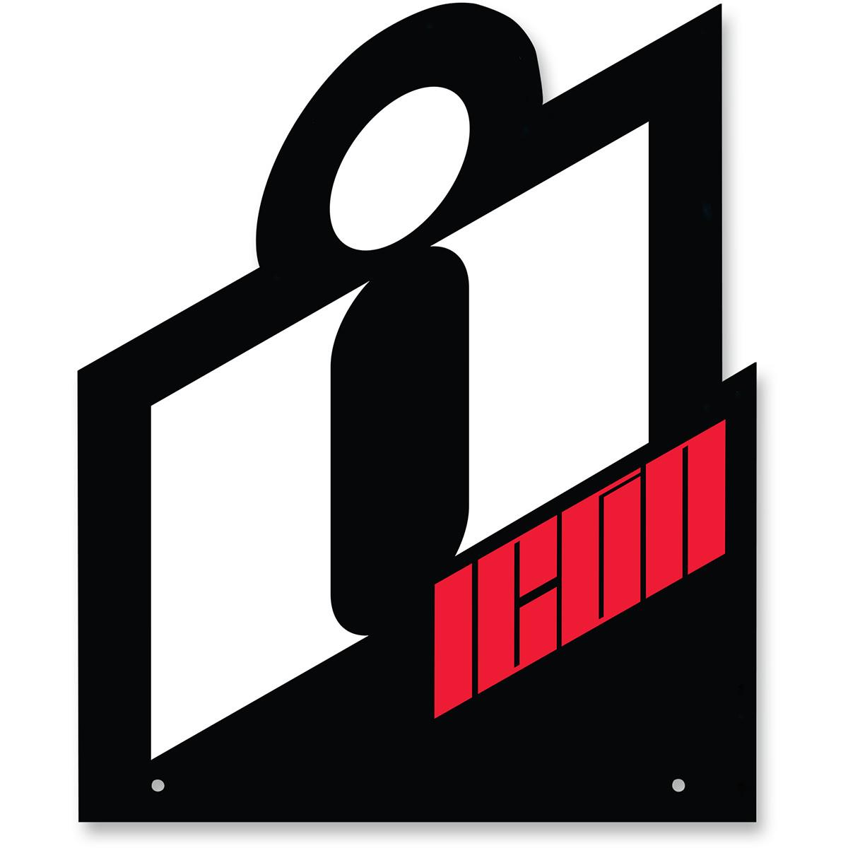 4 Way Header Sign - Icon