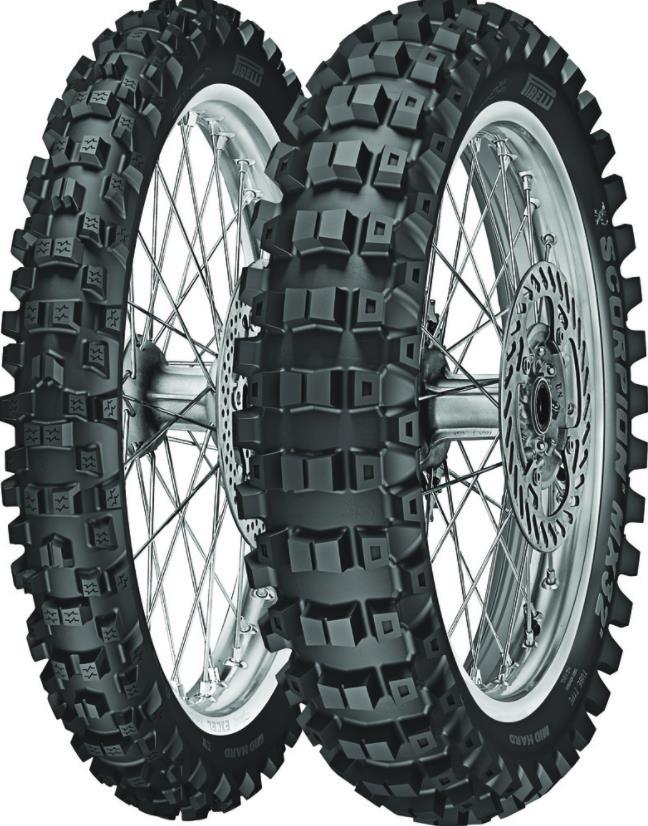 Scorpion MX32 Mid-Hard Rear Tire - 100/90-19