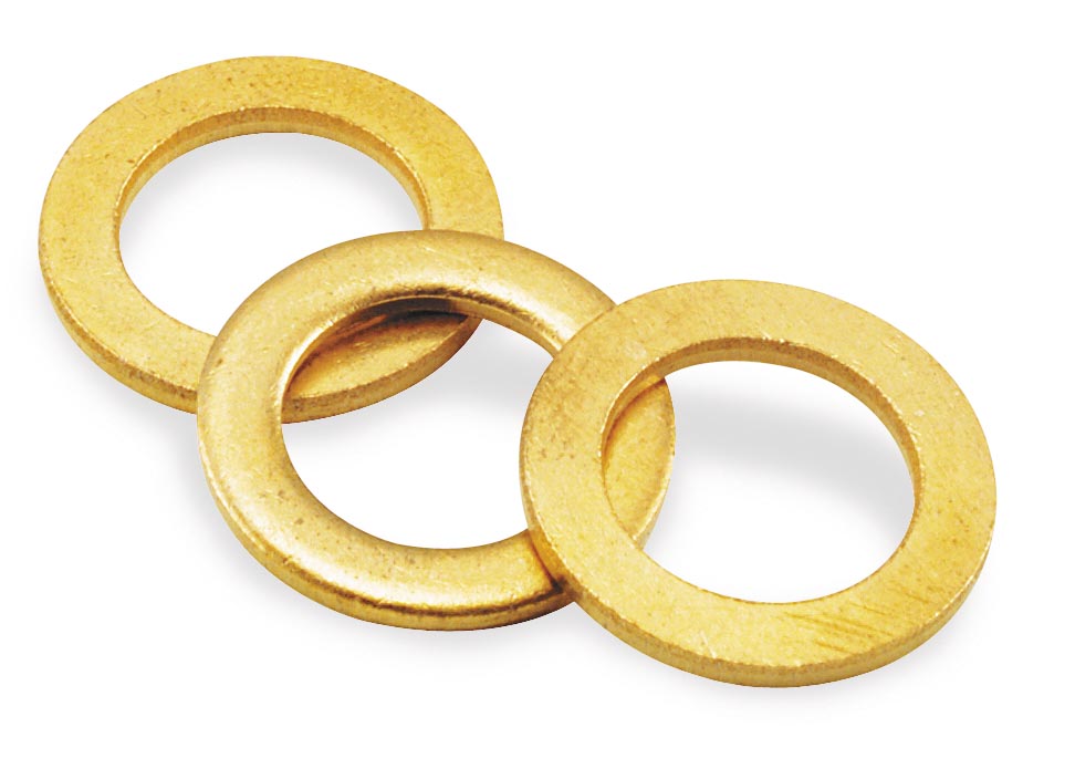 Copper Crush Washers - 7/16in.