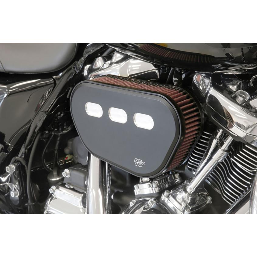 Street Metal Air Intake System - Big 8 - Black