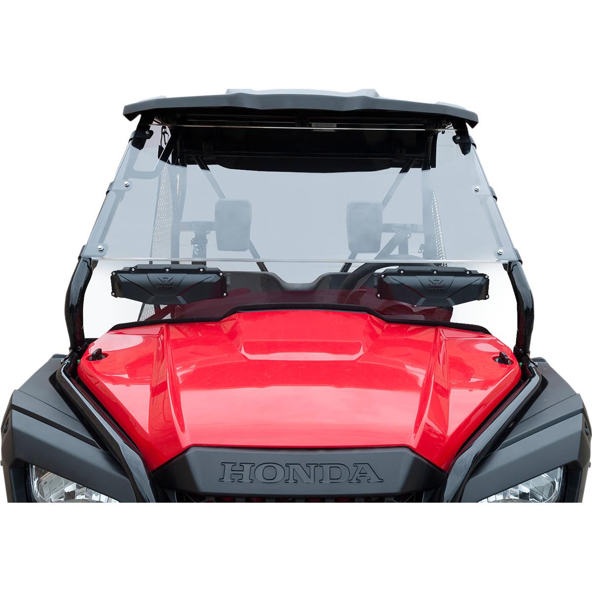 Vented Windshield - Hard-Coated Polycarbonate