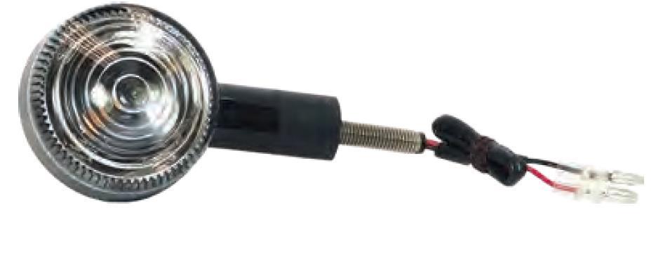 DOT Approved LED Turn Signals - Black with Smoke Lens