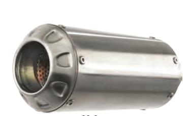MGP Growler Slip-On - Stainless Steel Muffler